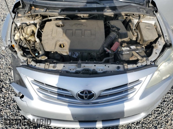 2013 Toyota Corolla L with VIN 5YFBU4EEXDP167695, listed as a Copart auction lot 52051685 with 192,427 mi miles and Salvage Title. Bid and sale history available at carsss.com. Image 12.