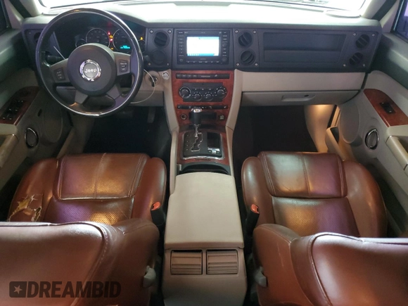 2006 Jeep Commander Limited z VIN 1J8HG58296C124107, wystawiony jako Copart lot #64337275 z przebiegiem 202 876 mil mil oraz Szkoda całkowita • Salvage title. Historia ofert i sprzedaży dostępna na DreamBid. Obrazek 8.