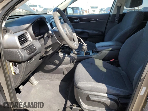 2017 Kia Sorento LX with VIN 5XYPGDA39HG281747, listed as a Copart auction lot 50383305 with 96,656 mi miles and Clean Title. Bid and sale history available at DreamBid. Image 7.