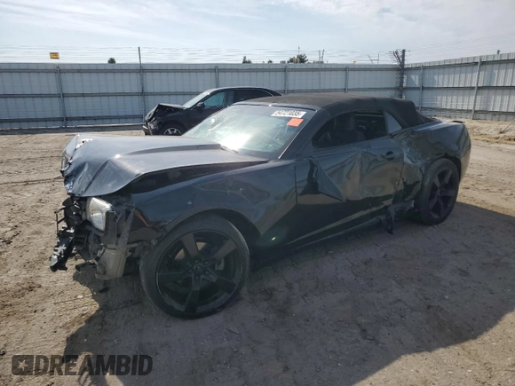 2013 Chevrolet Camaro LT with VIN 2G1FB3D35D9111495, listed as a Copart auction lot 54721035 with 197,673 mi miles and Salvage title. Bid and sale history available at DreamBid. Image 1.