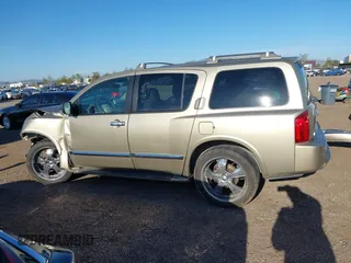 2005 Infiniti QX56 with VIN 5N3AA08C65N805580, listed as a IAAI auction lot 42009147 with 124,937 mi miles and . Bid and sale history available at carsss.com. Image 15.