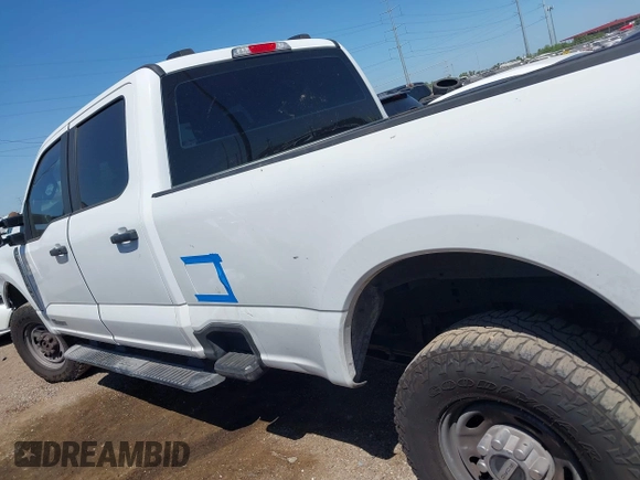2023 Ford F-250 XL with VIN 1FT7W2BT2PEC30233, listed as a IAAI auction lot 41937400 with 162,574 mi miles and . Bid and sale history available at DreamBid. Image 14.