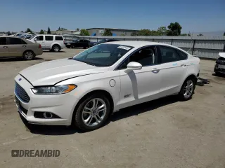 2016 Ford Fusion Titanium with VIN 3FA6P0SU2GR357217, listed as a Copart auction lot 61039345 with 129,710 mi miles and Salvage title. Bid and sale history available at DreamBid. Image 1.