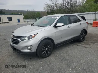 2020 Chevrolet Equinox LT with VIN 3GNAXUEVXLS515992, listed as a Copart auction lot 54659685 with 41,269 mi miles and Salvage Title. Bid and sale history available at DreamBid. Image 1.