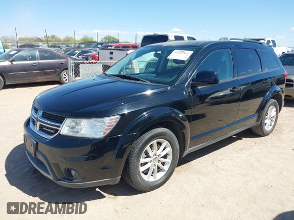 2015 Dodge Journey SXT with VIN 3C4PDCBG3FT678686, listed as a IAAI auction lot 42101541 with 185,514 mi miles and . Bid and sale history available at DreamBid. Image 2.