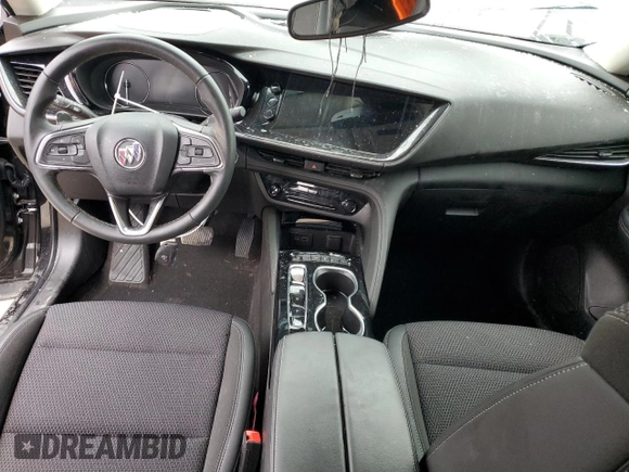 2023 Buick Envision Preferred with VIN LRBAZLR46PD055412, listed as a Copart auction lot 43463655 with 22,972 mi miles and Non Repairable. Bid and sale history available at carsss.com. Image 8.