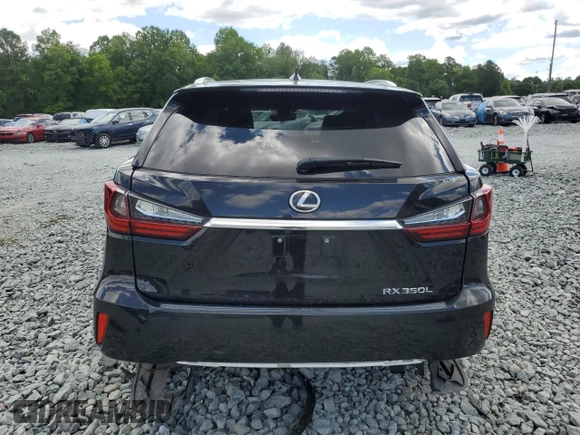 2018 Lexus RX 350L Premium z VIN JTJGZKCA1J2004162, wystawiony jako Copart lot #58295445 z przebiegiem 46 716 mil mil oraz Szkoda całkowita • Salvage title. Historia ofert i sprzedaży dostępna na DreamBid. Obrazek 6.