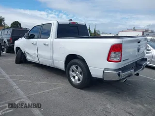 2020 Ram 1500 Big Horn with VIN 1C6RREBT2LN256138, listed as a IAAI auction lot 41814771 with 118,501 mi miles. Bid and sale history available at carsss.com. Image 3.
