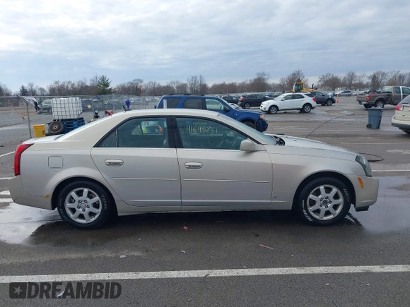 2007 Cadillac CTS with VIN 1G6DM57T870151782, listed as a IAAI auction lot 41695751 with 191,819 mi miles. Bid and sale history available at carsss.com. Image 13.
