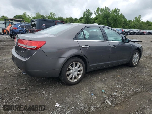 2012 Lincoln MKZ with VIN 3LNHL2GC1CR827205, listed as a Copart auction lot 58235995 with 101,577 mi miles and Clean title. Bid and sale history available at DreamBid. Image 3.