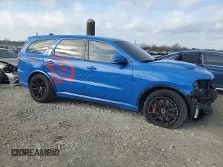 2021 Dodge Durango SRT Hellcat with VIN 1C4SDJH91MC643158, listed as a Copart auction lot 42812575 with 51,065 mi miles and Salvage Title. Bid and sale history available at DreamBid. Image 4.