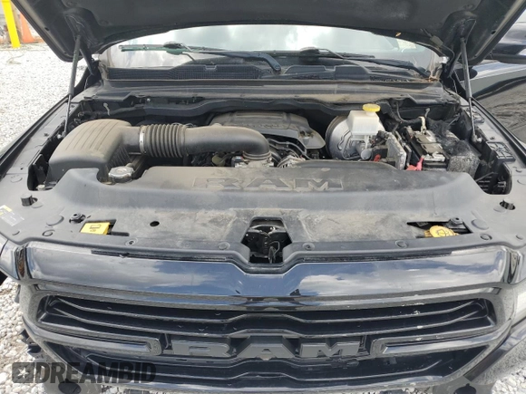 2019 Ram 1500 Laramie with VIN 1C6SRFJT9KN772570, listed as a Copart auction lot 60721145 with 82,599 mi miles and Salvage title. Bid and sale history available at DreamBid. Image 11.