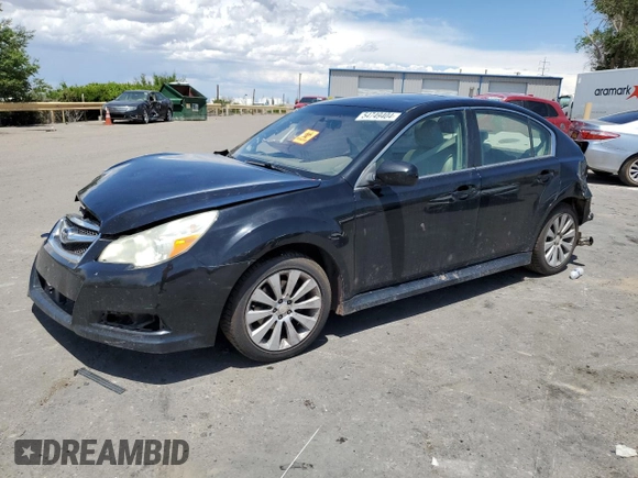 2011 Subaru Legacy Limited Power Moon with VIN 4S3BMBK61B3220114, listed as a Copart auction lot 54749404 with Not provided miles and Non repairable. Bid and sale history available at DreamBid. Image 1.