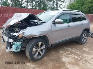 2020 Jeep Cherokee Limited with VIN 1C4PJMDX3LD531197, listed as a IAAI auction lot 42128640 with 98,104 mi miles and . Bid and sale history available at DreamBid. Image 2.