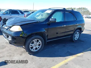 2004 Acura MDX Touring Pkg RES w/Nav with VIN 2HNYD18924H537044, listed as a IAAI auction lot 41368325 with 134,549 mi miles. Bid and sale history available at carsss.com. Image 2.