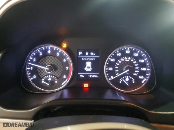 2019 Hyundai Elantra Preferred with VIN KMHD84LFXKU872632, listed as a Copart auction lot 48331505 with 111,018 mi miles and Non Repairable. Bid and sale history available at carsss.com. Image 9.