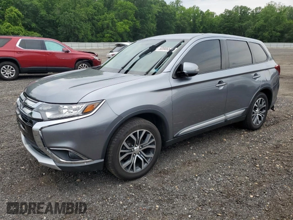 2018 Mitsubishi Outlander SE with VIN JA4AD3A36JZ016908, listed as a Copart auction lot 58906535 with 175,094 mi miles and Salvage title. Bid and sale history available at DreamBid. Image 1.