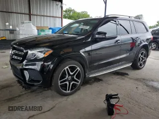 2019 Mercedes-Benz GLS 550 with VIN 4JGDF7DE6KB211320, listed as a Copart auction lot 61063535 with 58,484 mi miles and Salvage title. Bid and sale history available at DreamBid. Image 1.