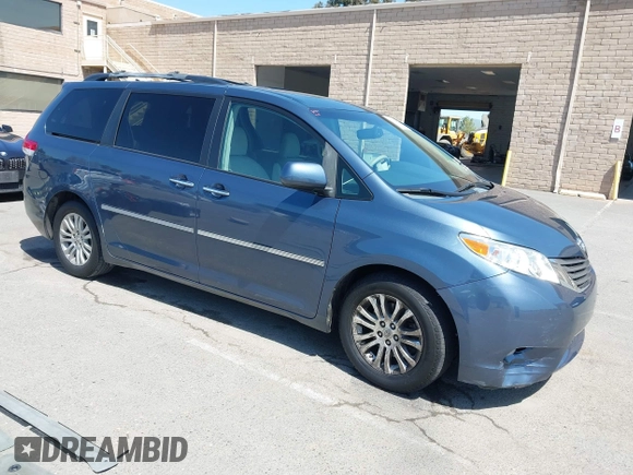 2014 Toyota Sienna XLE with VIN 5TDYK3DC5ES447155, listed as a IAAI auction lot 42003951 with 60,064 mi miles and . Bid and sale history available at DreamBid. Image 1.
