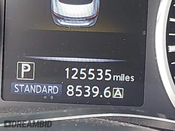 2018 Infiniti Q50 3.0t LUXE with VIN JN1EV7AP2JM351176, listed as a IAAI auction lot 41837214 with 125,535 mi miles. Bid and sale history available at carsss.com. Image 15.