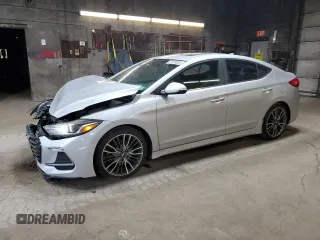 2018 Hyundai Elantra Sport с VIN KMHD04LBXJU512991, выставлен на аукционе Copart как лот 57524005 с пробегом 84 252 миль миль и Списание • Salvage title. История ставок и продаж доступна на DreamBid. Изображение 1.