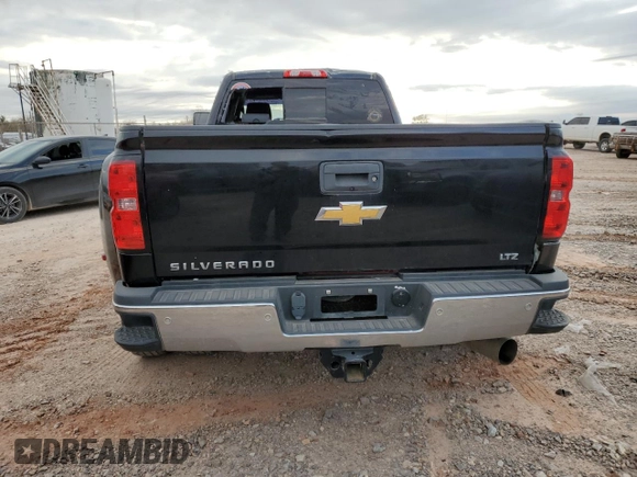 2019 Chevrolet Silverado 3500HD LTZ with VIN 1GC4KXEYXKF126224, listed as a Copart auction lot 83394624 with 75,057 mi miles and Salvage Title. Bid and sale history available at carsss.com. Image 6.