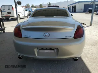 2002 Lexus SC 430 z VIN JTHFN48Y920001694, wystawiony jako Copart lot #48385885 z przebiegiem 105 296 mil mil oraz Szkoda całkowita • Salvage title. Historia ofert i sprzedaży dostępna na DreamBid. Obrazek 6.