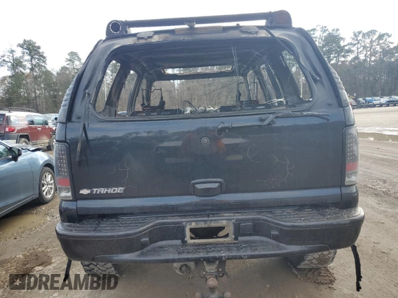 2006 Chevrolet Tahoe Z71 with VIN 1GNEK13T26R168472, listed as a Copart auction lot 42913325 with 0 mi miles and Salvage Title. Bid and sale history available at carsss.com. Image 6.