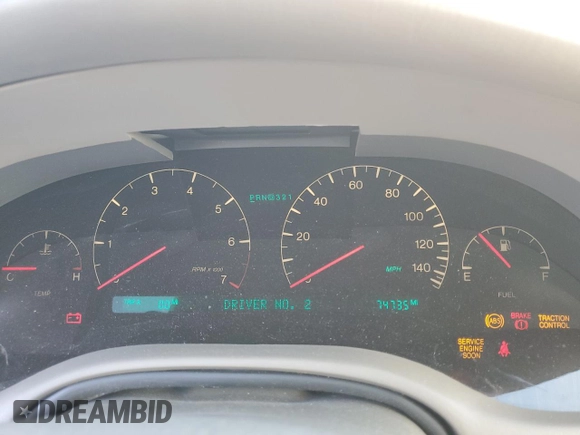 2002 Cadillac Seville Luxury SLS z VIN 1G6KS54Y12U252709, wystawiony jako Copart lot #44379585 z przebiegiem 74 735 mil mil oraz Tytuł czysty. Historia ofert i sprzedaży dostępna na DreamBid. Obrazek 9.