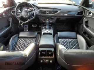 2017 Audi S6 Prestige with VIN WAUHFAFC3HN032896, listed as a Copart auction lot 85417684 with 92,701 mi miles and Salvage Title. Bid and sale history available at carsss.com. Image 8.