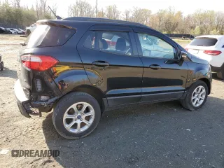 2018 Ford EcoSport SE with VIN MAJ3P1TE4JC201718, listed as a Copart auction lot 50917485 with 88,047 mi miles and Salvage Title. Bid and sale history available at DreamBid. Image 3.