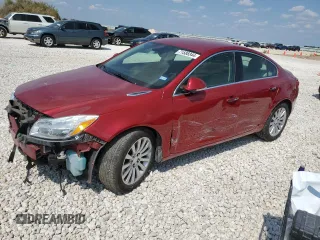 2012 Buick Regal Turbo Premium 1 with VIN 2G4GS5EV3C9215467, listed as a Copart auction lot 71588344 with 87,090 mi miles and Salvage Title. Bid and sale history available at carsss.com. Image 1.