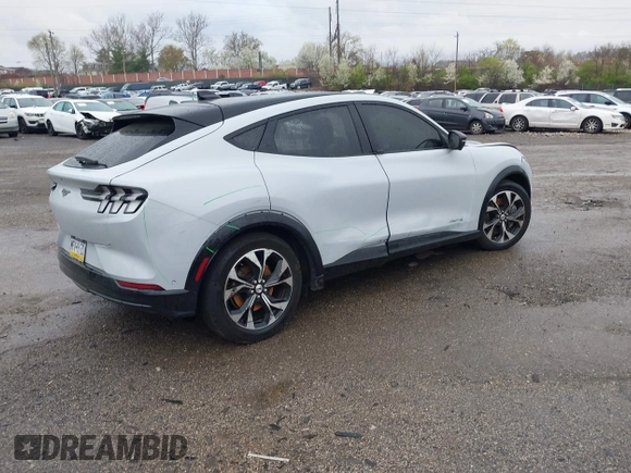 2023 Ford Mustang Mach-E Premium with VIN 3FMTK3SS3PMA17904, listed as a IAAI auction lot 41972345 with Not Provided miles and . Bid and sale history available at DreamBid. Image 4.