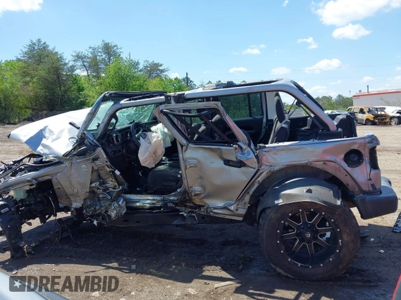 2018 Jeep Wrangler Unlimited Sport S z VIN 1C4HJXDG9JW150509, wystawiony jako IAAI lot #41989409 z przebiegiem Nie podano mil oraz . Historia ofert i sprzedaży dostępna na DreamBid. Obrazek 14.
