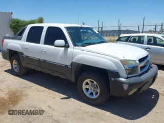 2003 Chevrolet Avalanche with VIN 3GNEC13T63G280667, listed as a IAAI auction lot 42448639 with 243,514 mi miles and . Bid and sale history available at DreamBid. Image 1.