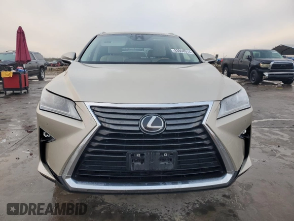2018 Lexus RX with VIN 2T2ZZMCA8JC109866, listed as a Copart auction lot 83558914 with 49,504 mi miles and Salvage Title. Bid and sale history available at carsss.com. Image 5.