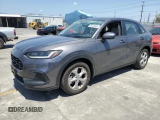 2023 Honda HR-V LX with VIN 3CZRZ1H34PM729931, listed as a Copart auction lot 59405465 with 24,375 mi miles and Salvage title. Bid and sale history available at DreamBid. Image 1.