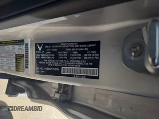 2023 VinFast VF 8 Eco с VIN RLLV1AEB5PH002749, выставлен на аукционе Copart как лот 61365875 с пробегом 5 916 миль миль и Списание • Salvage title. История ставок и продаж доступна на DreamBid. Изображение 10.