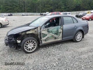 2008 Volkswagen Jetta Wolfsburg Edition with VIN 3VWRJ71K98M126974, listed as a Copart auction lot 58475155 with 115,038 mi miles and Salvage title. Bid and sale history available at DreamBid. Image 1.