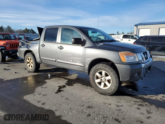 2012 Nissan Titan SV with VIN 1N6AA0EC9CN309653, listed as a Copart auction lot 85944054 with 146,956 mi miles and Salvage Title. Bid and sale history available at carsss.com. Image 4.