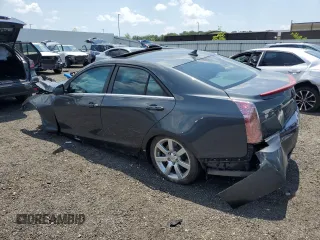 2014 Cadillac ATS Standard RWD with VIN 1G6AA5RA5E0111325, listed as a Copart auction lot 62237945 with 55,205 mi miles and Salvage title. Bid and sale history available at DreamBid. Image 2.