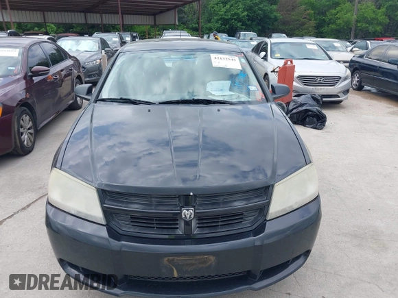 2009 Dodge Avenger SE with VIN 1B3LC46B89N502258, listed as a IAAI auction lot 42132545 with 142,305 mi miles and . Bid and sale history available at carsss.com. Image 6.