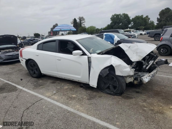 2012 Dodge Charger SE with VIN 2C3CDXBG7CH163446, listed as a Copart auction lot 53080455 with 0 mi miles and Salvage Title. Bid and sale history available at carsss.com. Image 4.