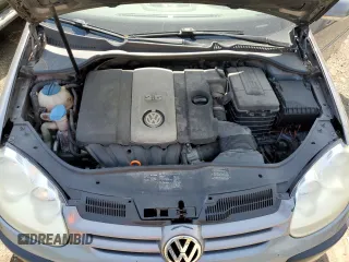 2008 Volkswagen Rabbit S with VIN WVWBA71K18W242609, listed as a Copart auction lot 54439135 with 206,083 mi miles and Salvage title. Bid and sale history available at DreamBid. Image 11.