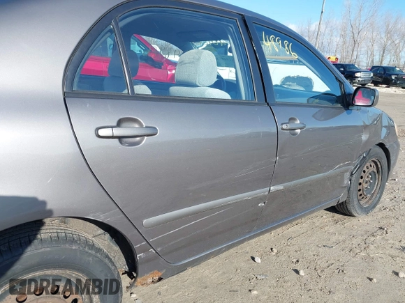 2004 Toyota Corolla CE with VIN 1NXBR38EX4Z265969, listed as a IAAI auction lot 41948986 with 235,816 mi miles. Bid and sale history available at carsss.com. Image 6.