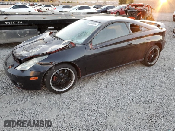 2004 Toyota Celica GT with VIN JTDDR32T040168744, listed as a Copart auction lot 85504754 with 210,919 mi miles and Clean Title. Bid and sale history available at DreamBid. Image 1.