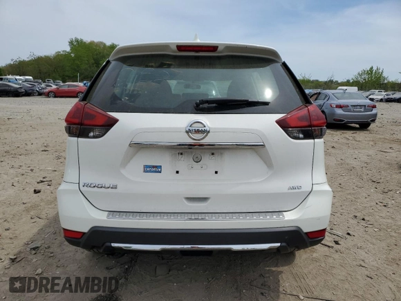 2018 Nissan Rogue SV with VIN 5N1AT2MV7JC719481, listed as a Copart auction lot 54392955 with 191,605 mi miles and Clean Title. Bid and sale history available at carsss.com. Image 6.