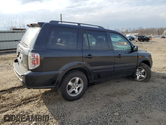 2008 Honda Pilot EX-L with VIN 5FNYF18728B039260, listed as a Copart auction lot 50144025 with 159,571 mi miles and Salvage title. Bid and sale history available at DreamBid. Image 3.