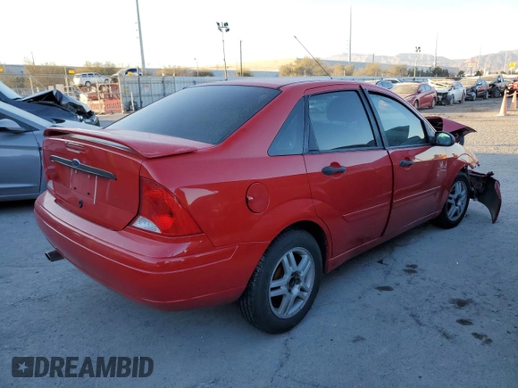 2000 Ford Focus SE with VIN 1FAFP3437YW348307, listed as a Copart auction lot 42964265 with 249,804 mi miles and Salvage Title. Bid and sale history available at carsss.com. Image 3.