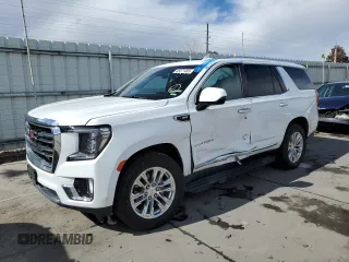 2021 GMC Yukon SLT with VIN 1GKS2BKD3MR185679, listed as a Copart auction lot 45471483 with 46,542 mi miles. Bid and sale history available at carsss.com. Image 1.